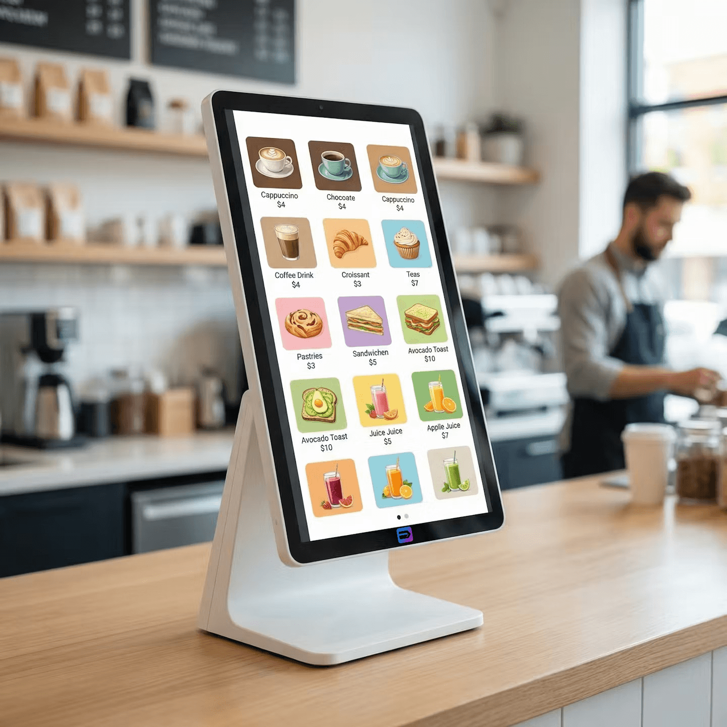 KonnPay Mini Countertop Kiosk